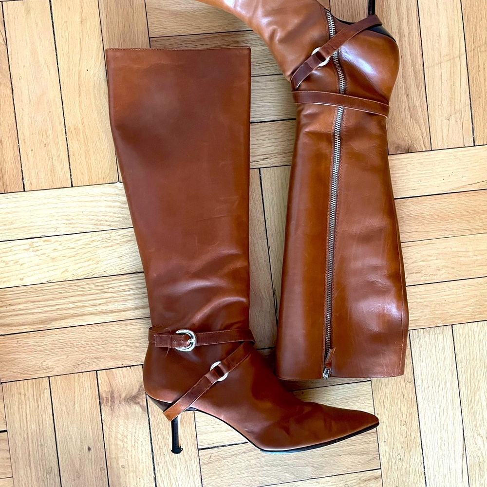 Michael Kors luggage color boots